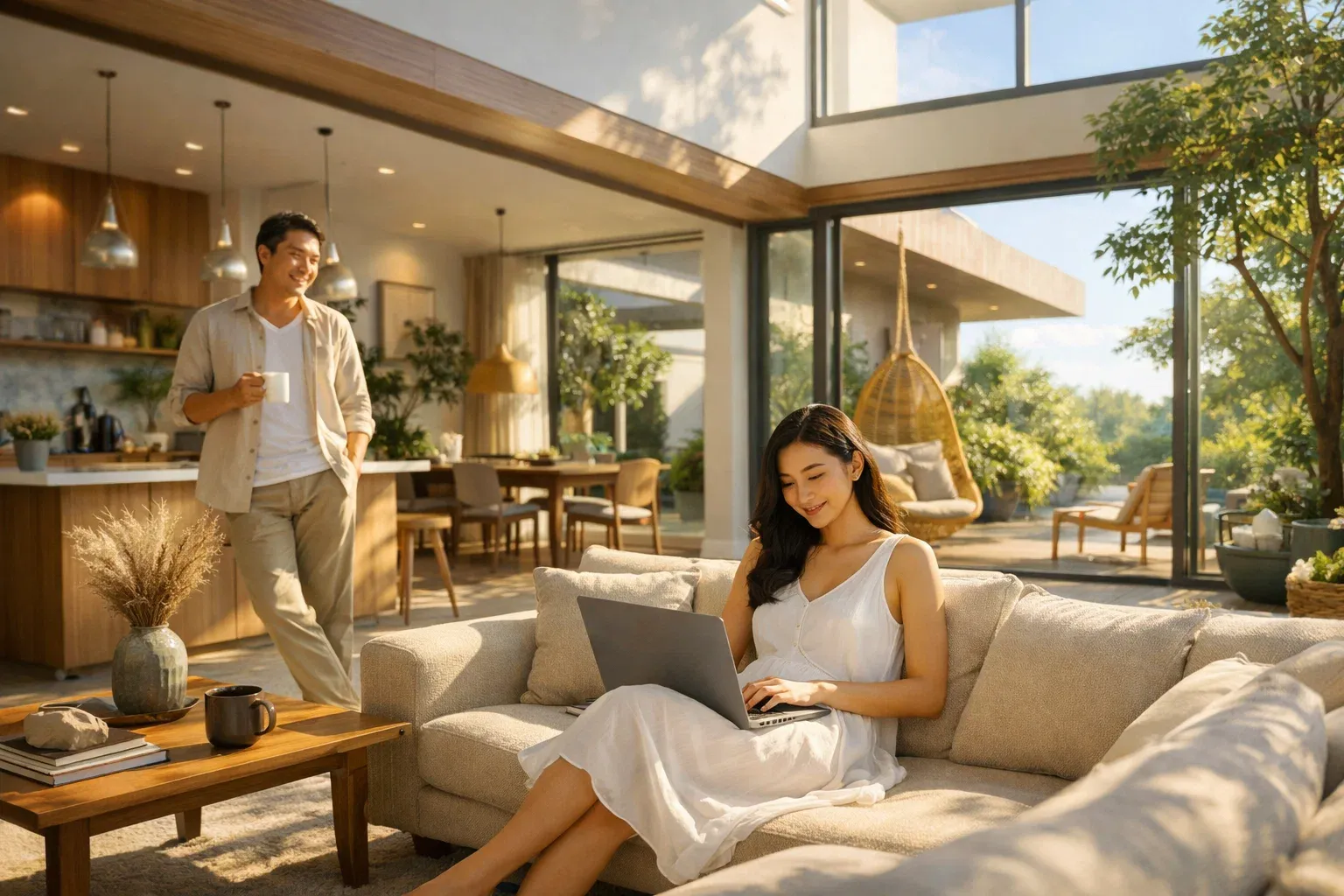 Ánh sáng & không gian mở – Linh hồn của thiết kế hiện đại